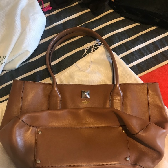 kate spade tan tote